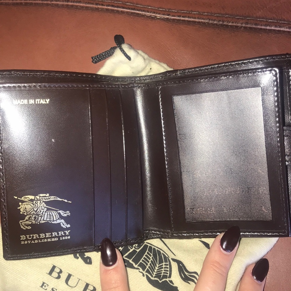 Burberry Haymarket Check Medium Wallet - Picture 3 of 6